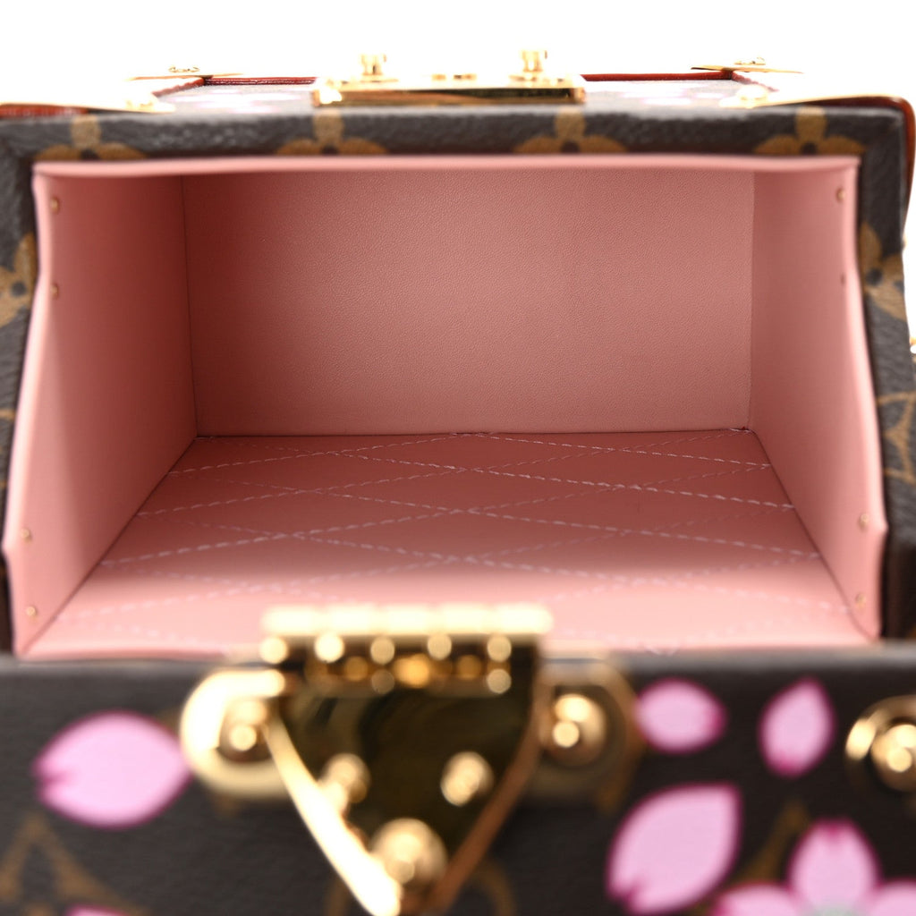 Louis Vuitton LV X TM Monogram Cherry Blossom Camera Box Sakura Brown