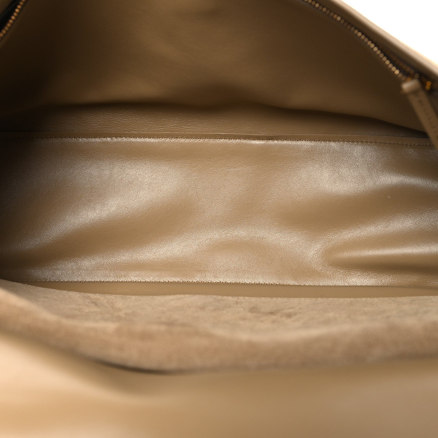 Chanel Suede Calfskin Small Souplissimo Maxi Flap Dark Beige