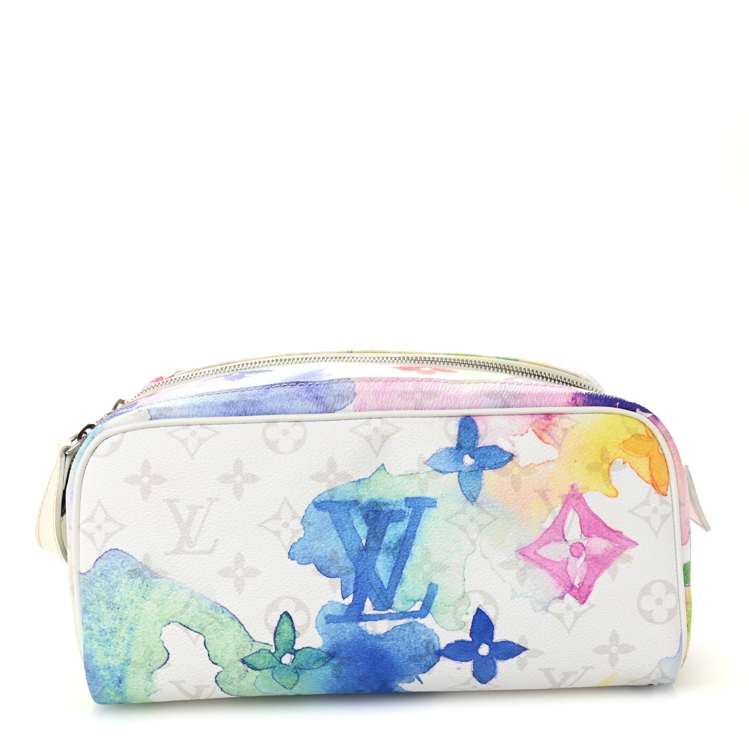 Louis Vuitton Monogram Watercolor Dopp Kit Toilet Pouch Multicolor