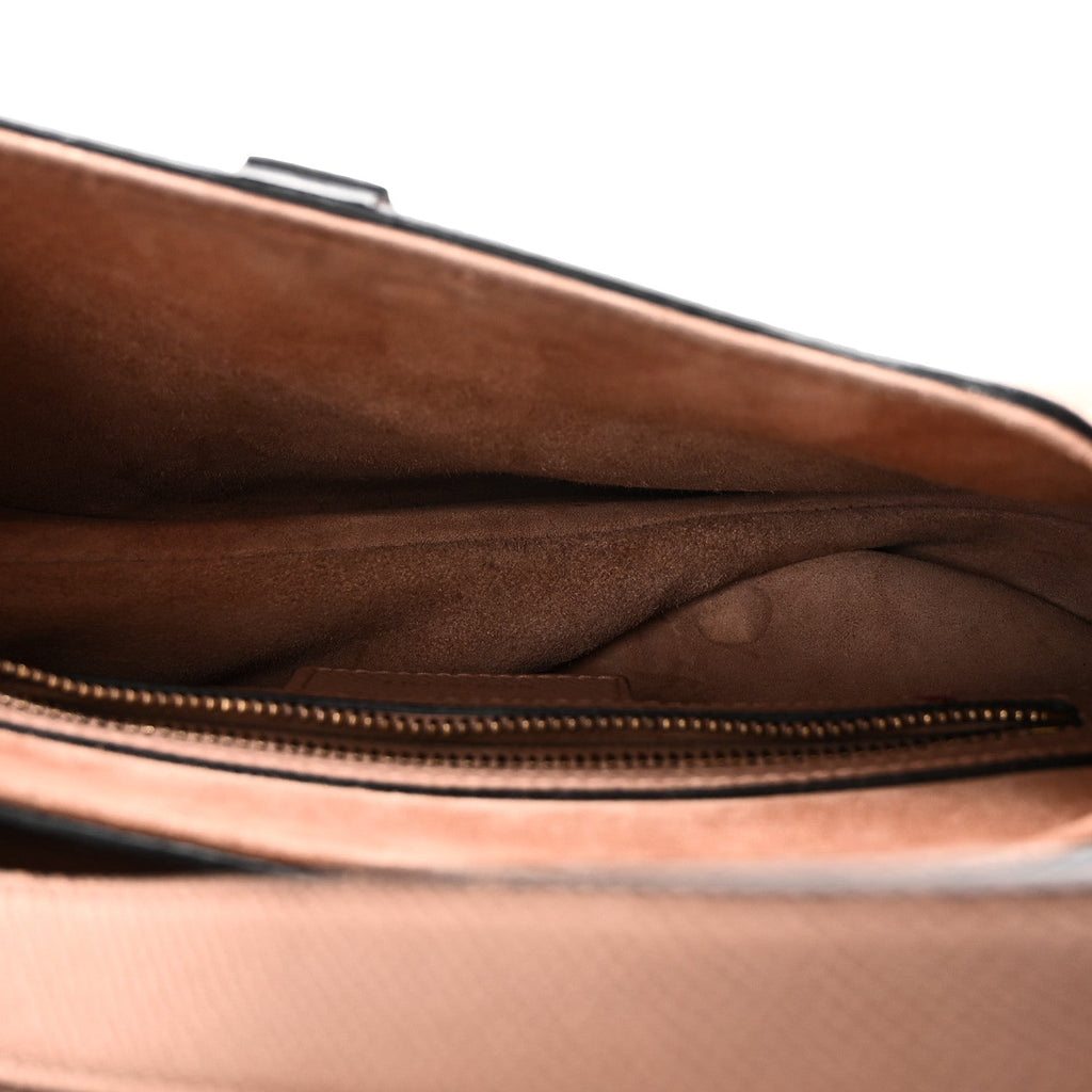 Christian Dior Grained Calfskin Saddle Bag Blush