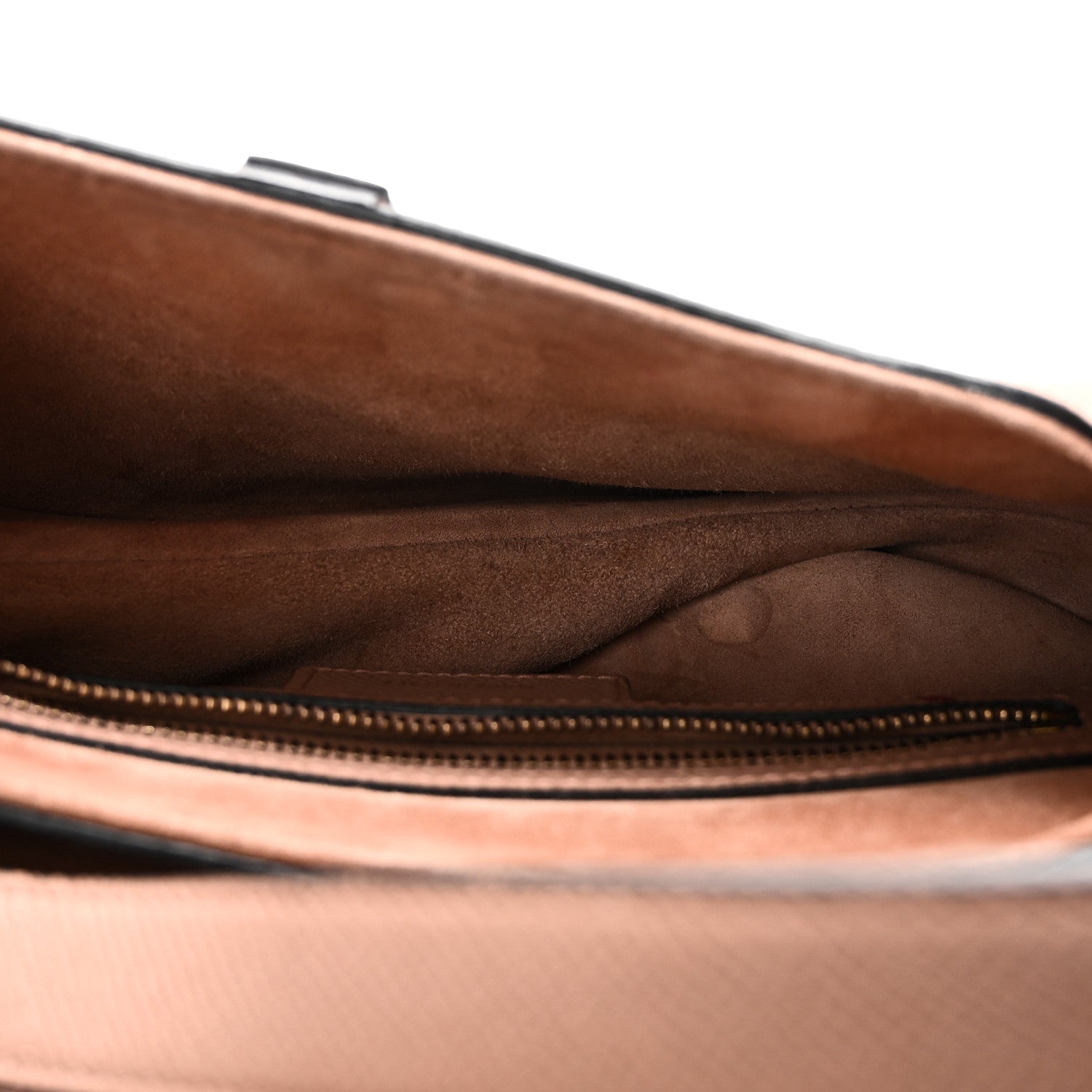 Christian Dior Grained Calfskin Saddle Bag Blush