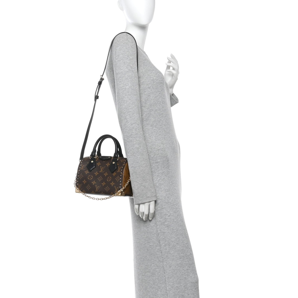 Louis Vuitton Reverse Monogram Speedy Trunk 20
