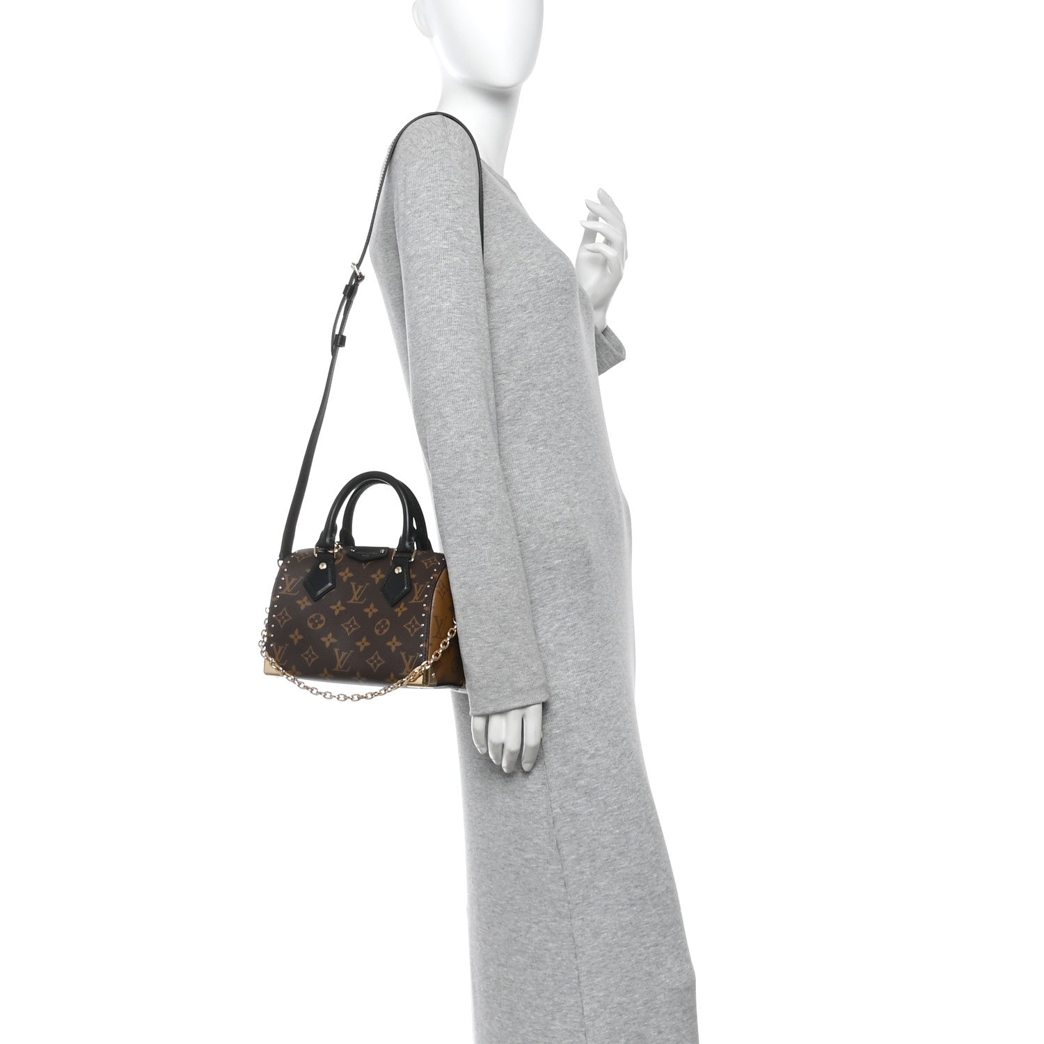 Louis Vuitton Reverse Monogram Speedy Trunk 20