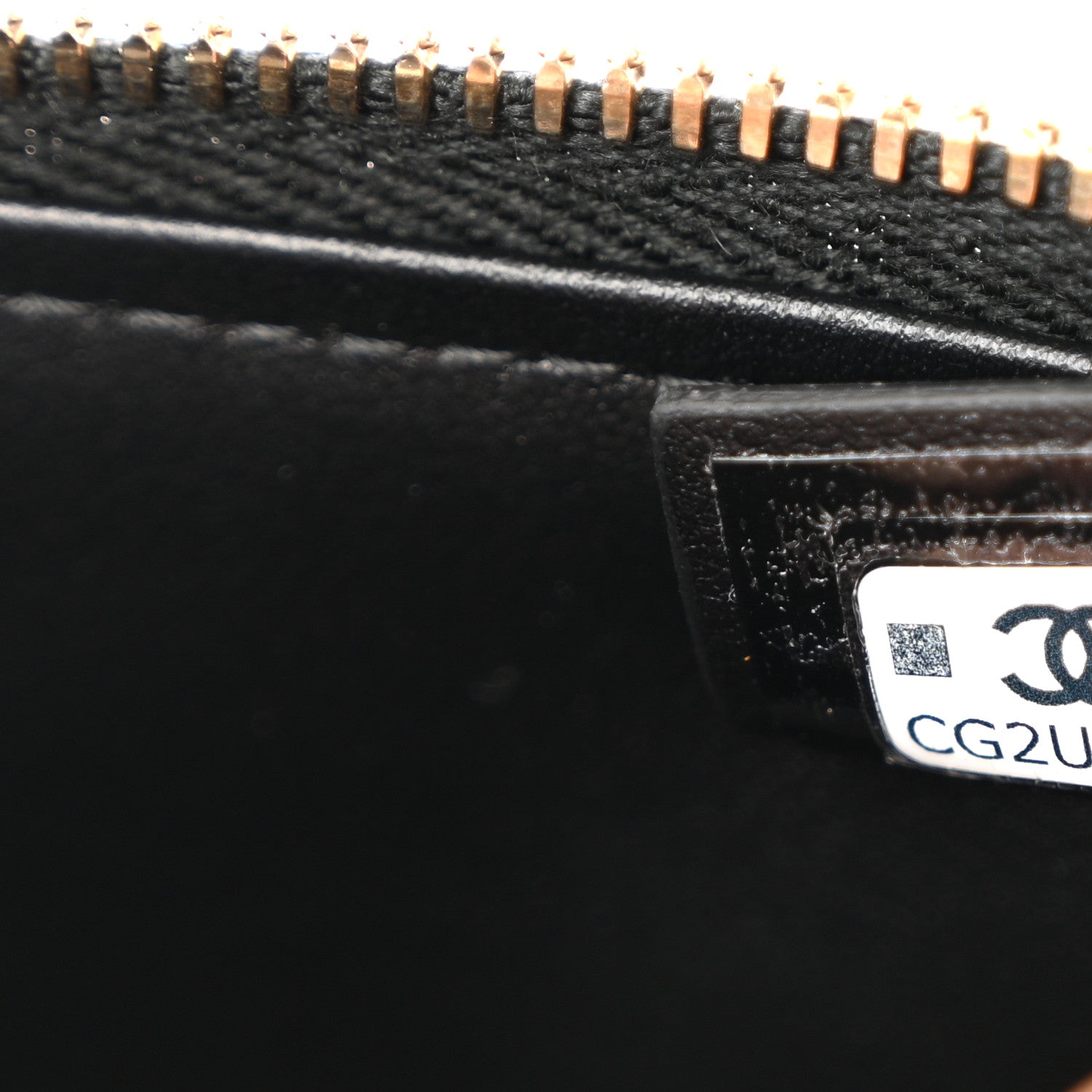 Chanel Caviar Quilted Top Handle Slim Vanity With Chain Black