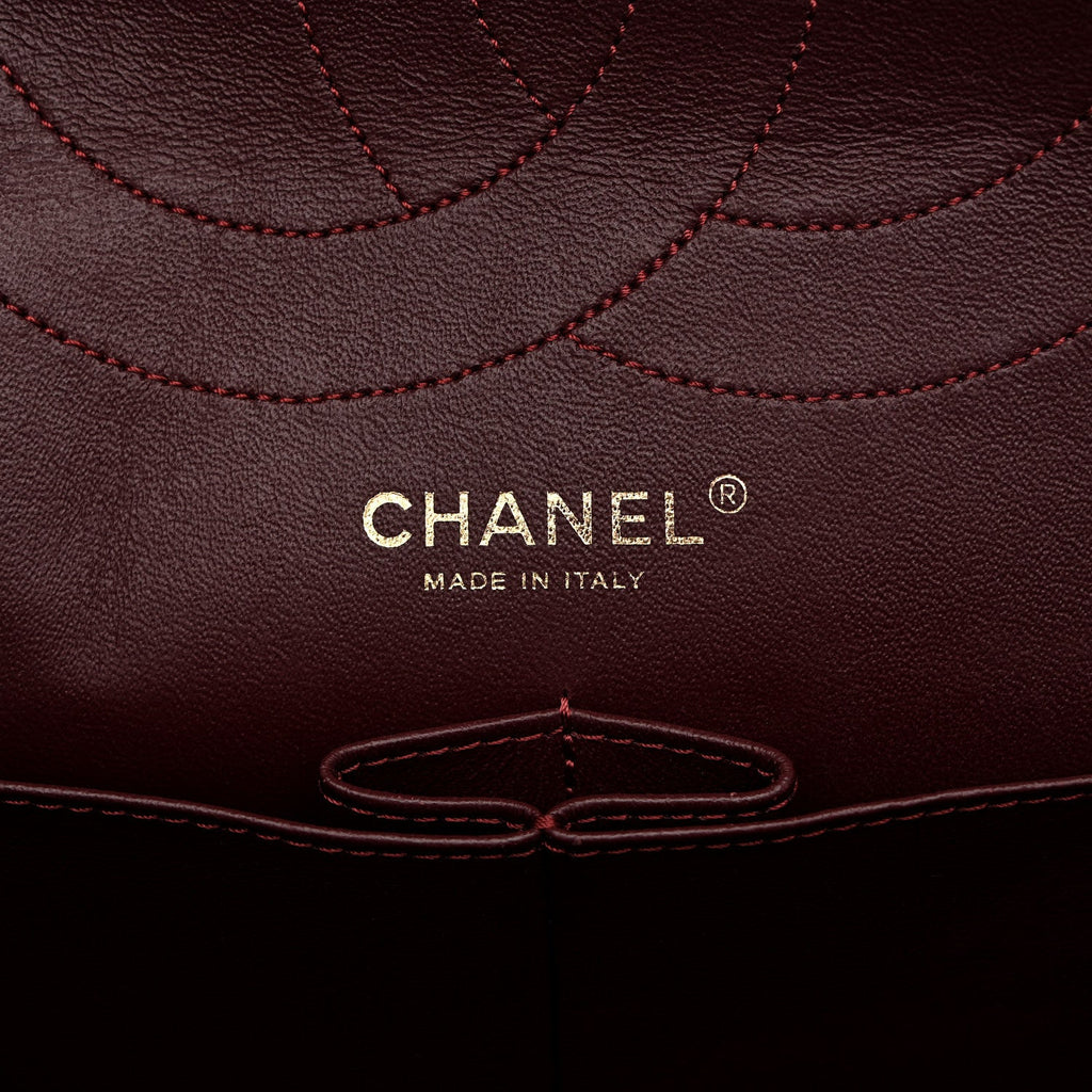 Chanel Aged Calfskin Quilted 2.55 Reissue 227 Flap Black