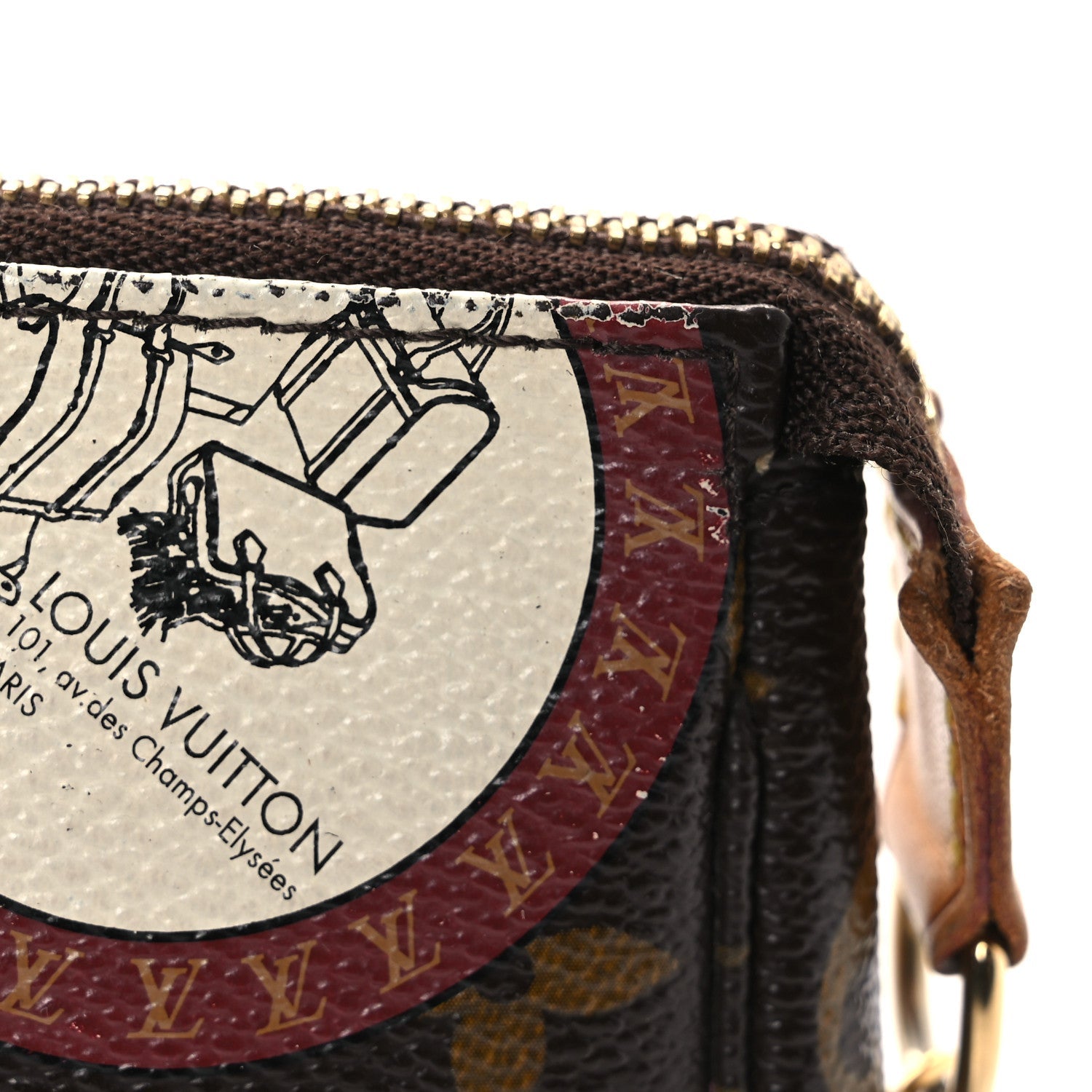 Louis Vuitton Monogram Patch Mini Pochette Accessories