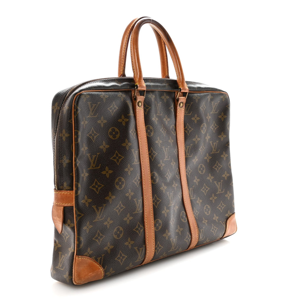 Louis Vuitton Monogram Porte-Documents Voyage Briefcase