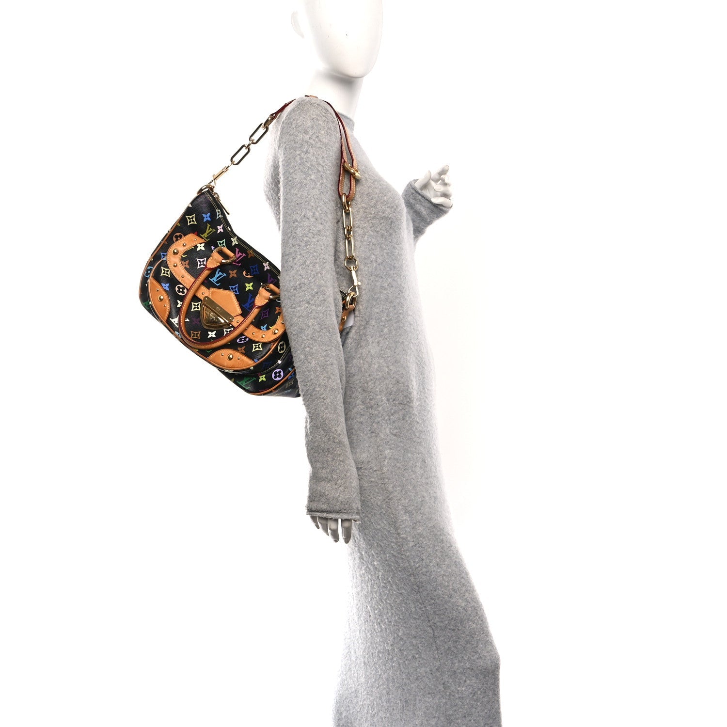 Louis Vuitton Monogram Multicolor Rita Black