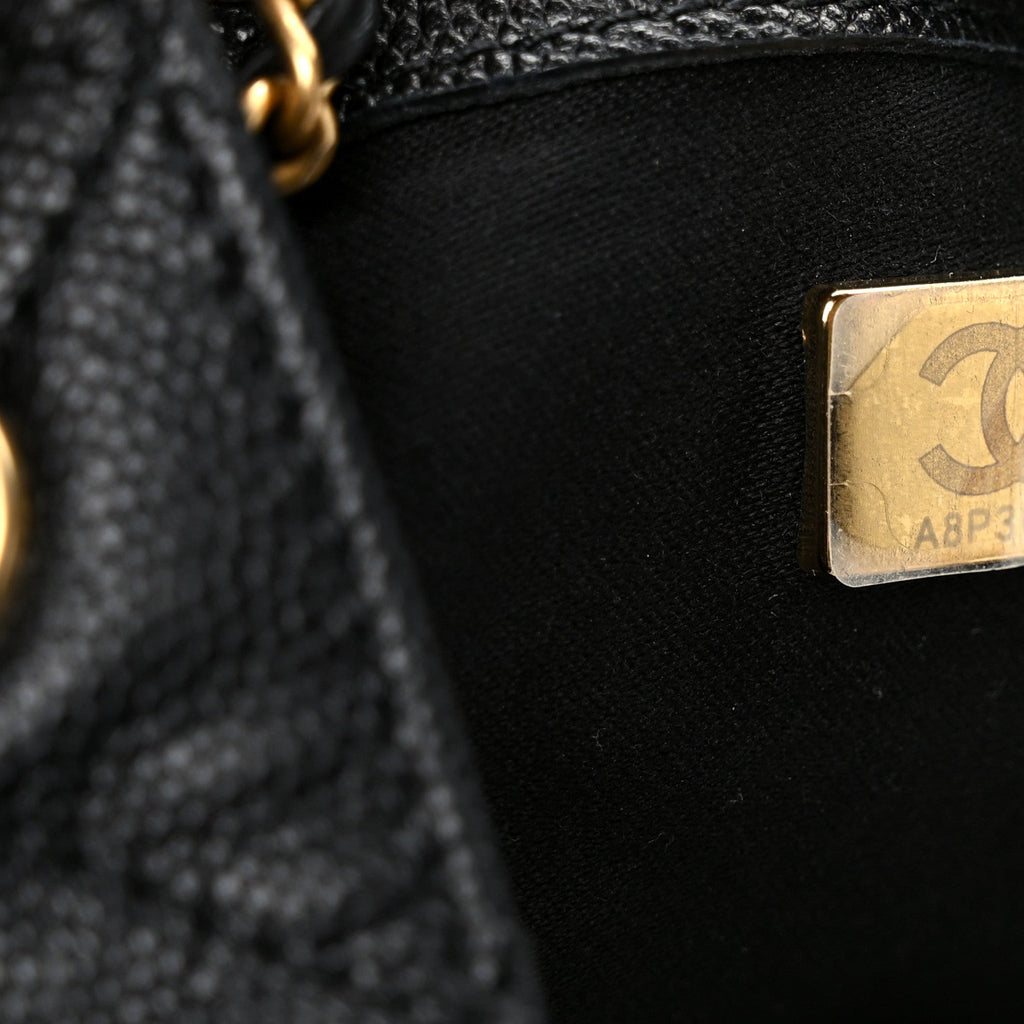 Chanel Caviar Quilted Medium Chanel 25 Handbag Black