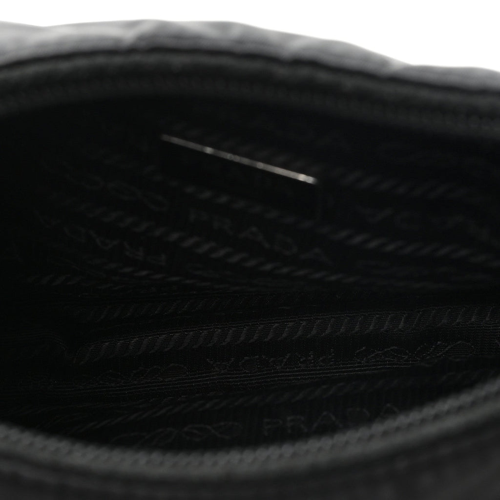 Prada Tessuto Nylon Mini Re-Edition 2000 Bag Black