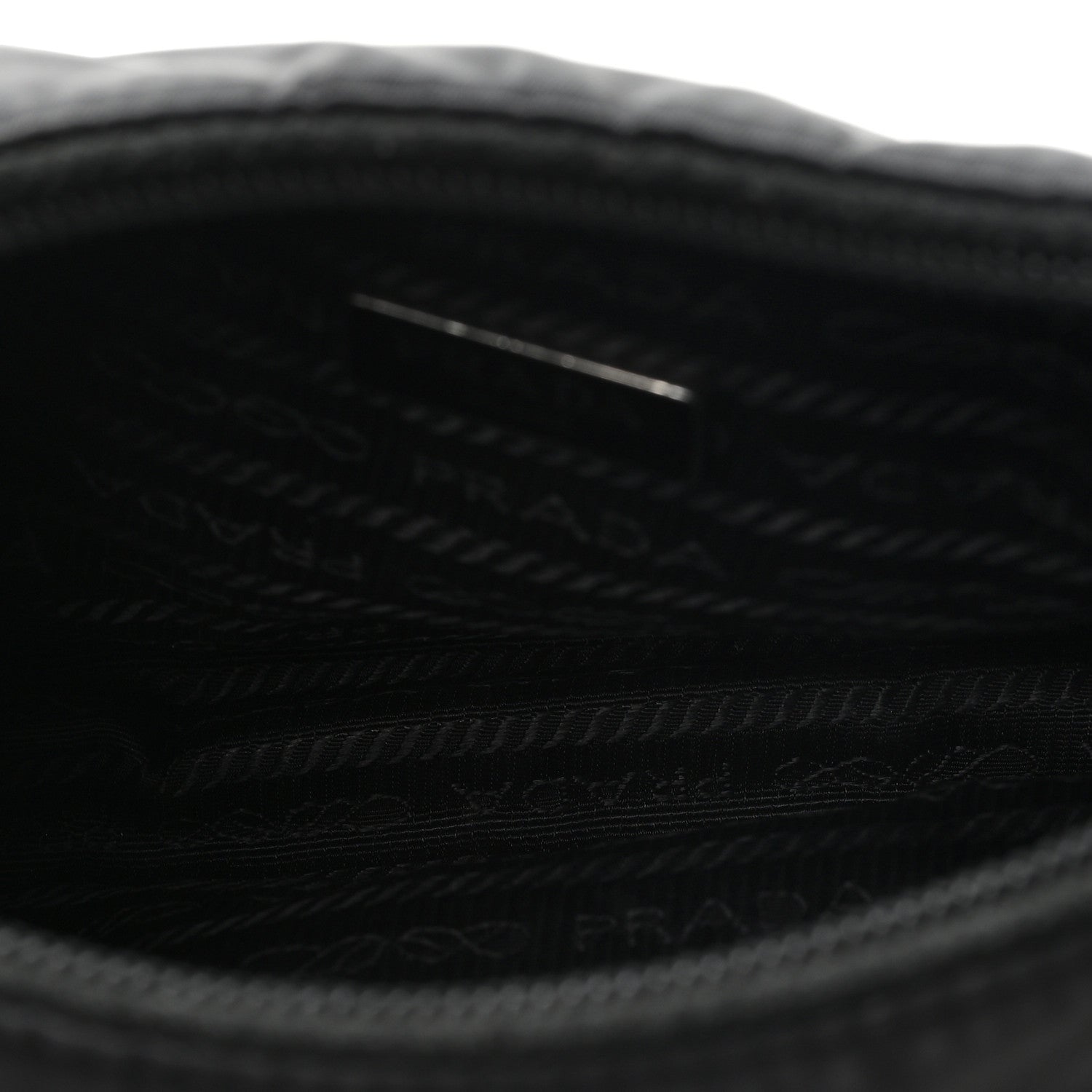 Prada Tessuto Nylon Mini Re-Edition 2000 Bag Black