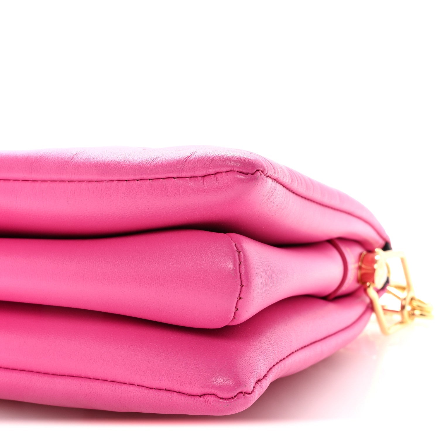 Louis Vuitton Lambskin Embossed Monogram Coussin PM Rose Miami