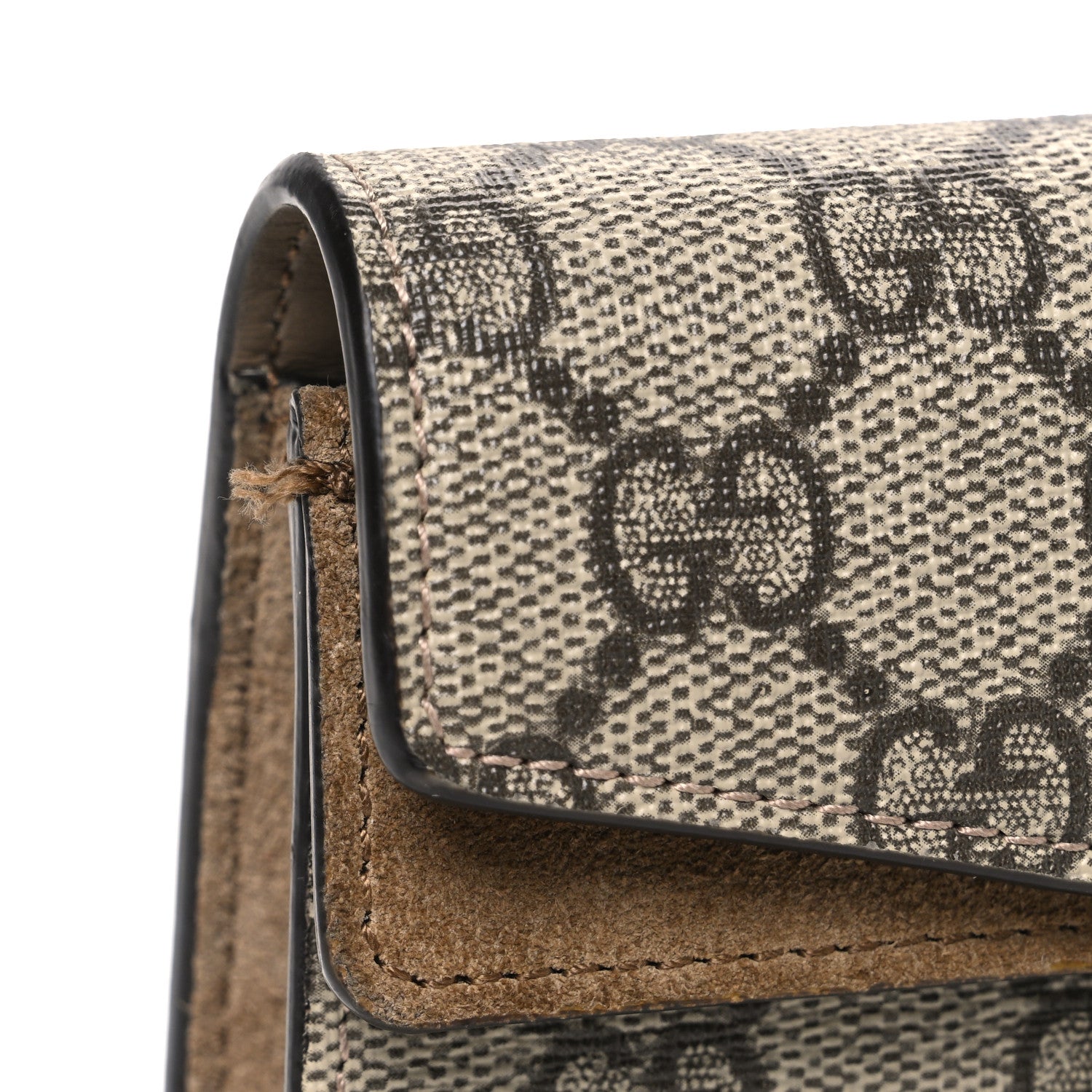 Gucci GG Supreme Monogram Super Mini Dionysus Shoulder Bag Taupe