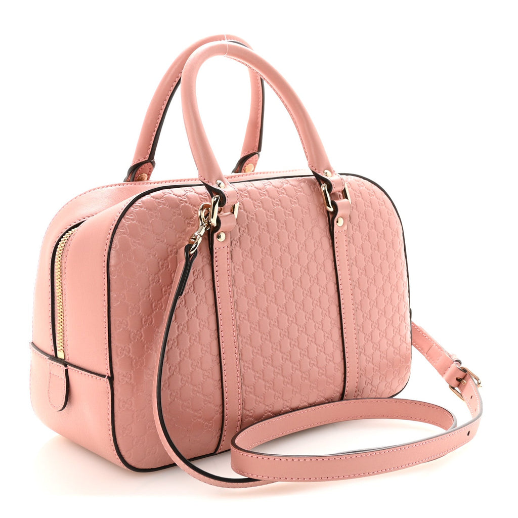 Gucci Soft Microguccissima Medium Crossbody Bag Soft Pink