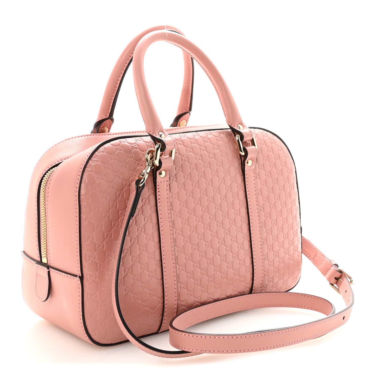 Gucci Soft Microguccissima Medium Crossbody Bag Soft Pink