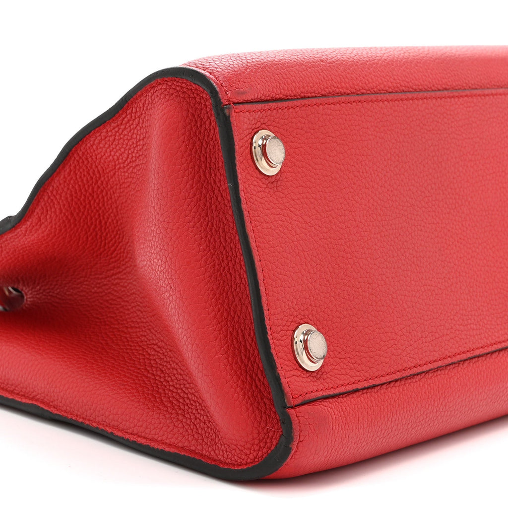 Louis Vuitton Taurillon City Steamer PM Rouge