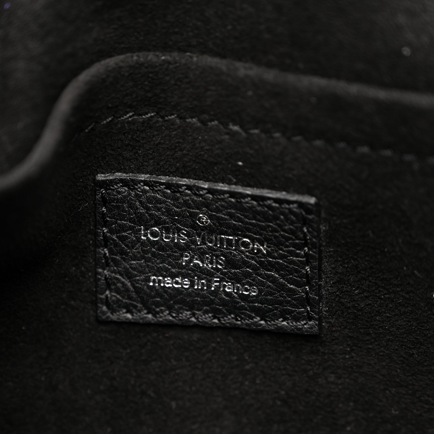 Louis Vuitton Soft Calfskin Mylockme Chain Bag BB Black