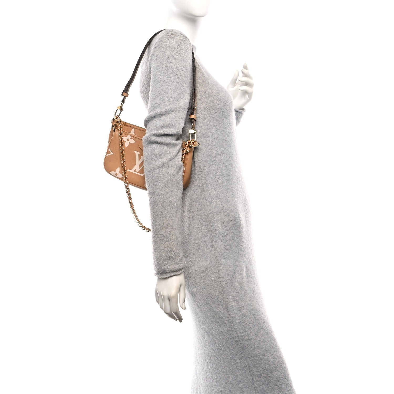 Louis Vuitton Empreinte Monogram Giant Multi Pochette Accessories Arizona Creme