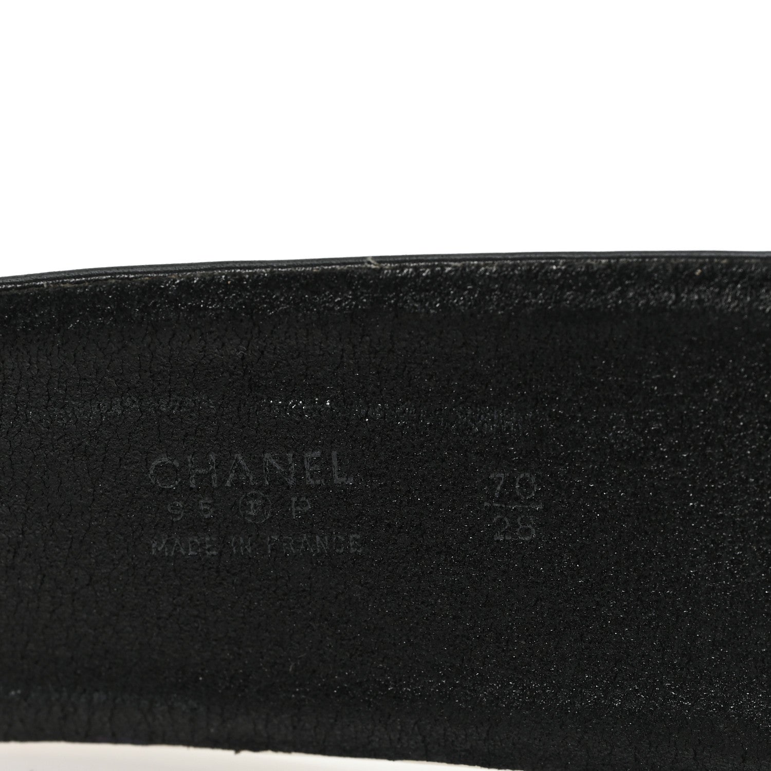 Calfskin Logo Belt 70 28 Black White