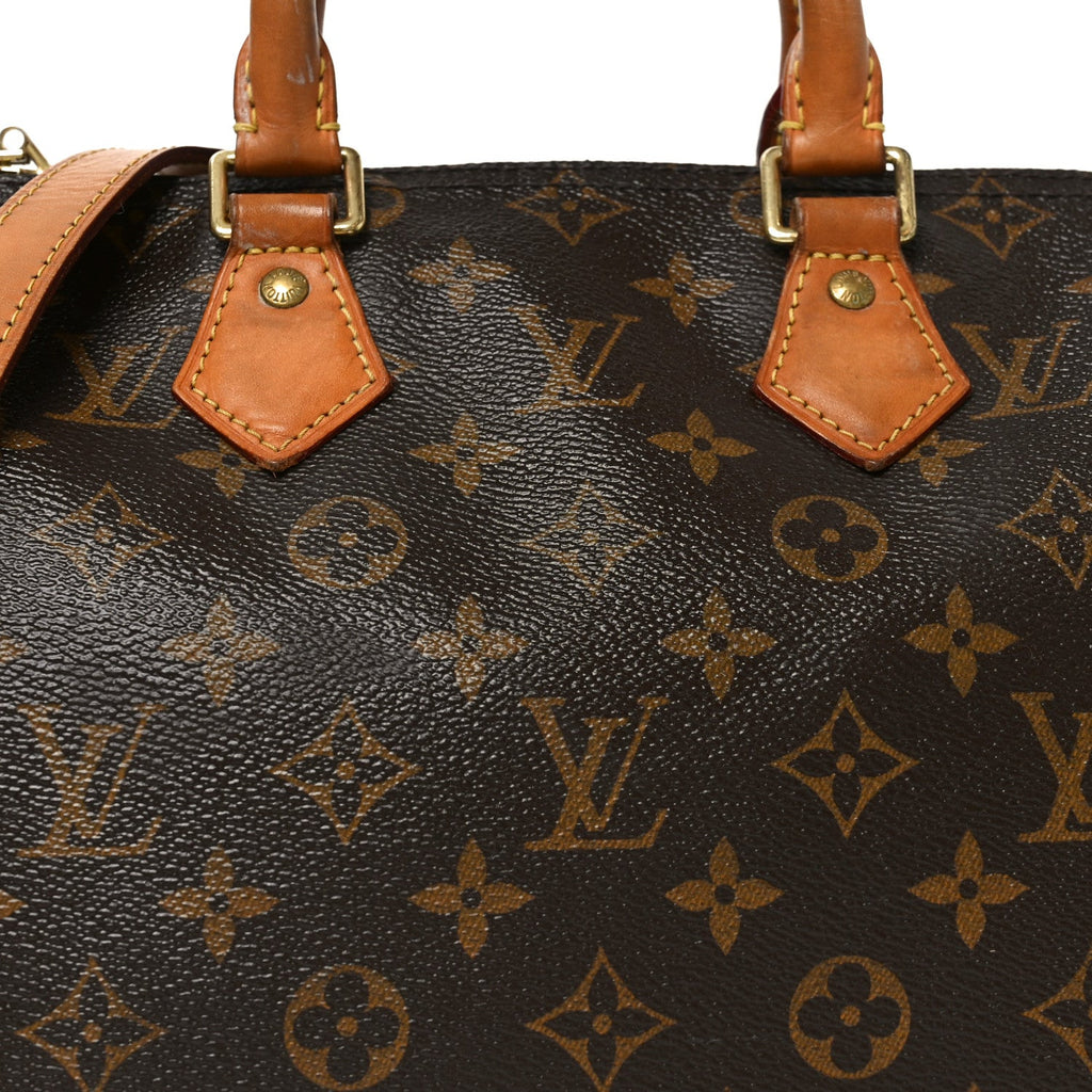 Louis Vuitton Monogram Speedy Bandouliere 25