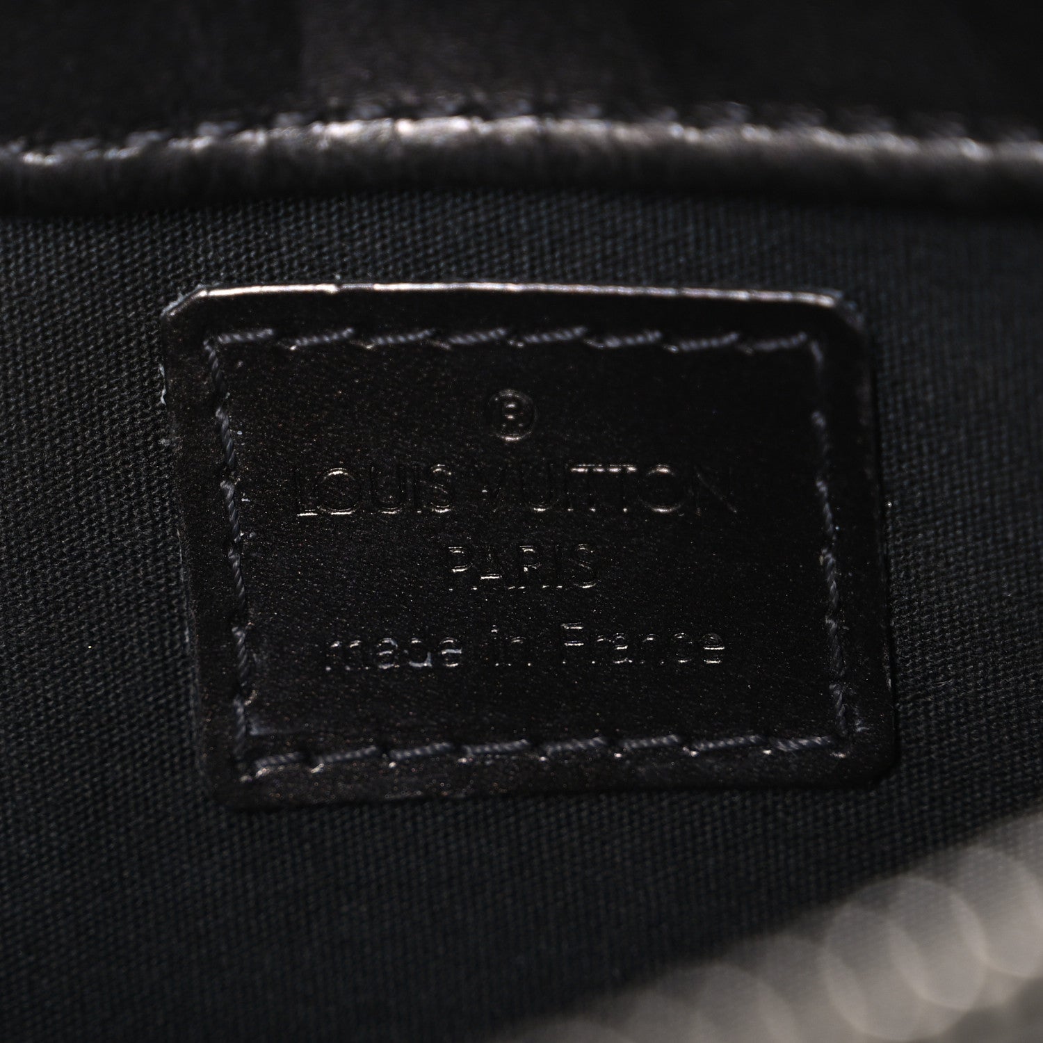 Louis Vuitton Mat Monogram Fowler Black