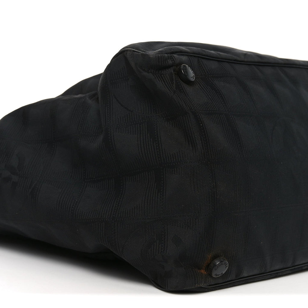 Chanel Nylon Large Travel Tote Black