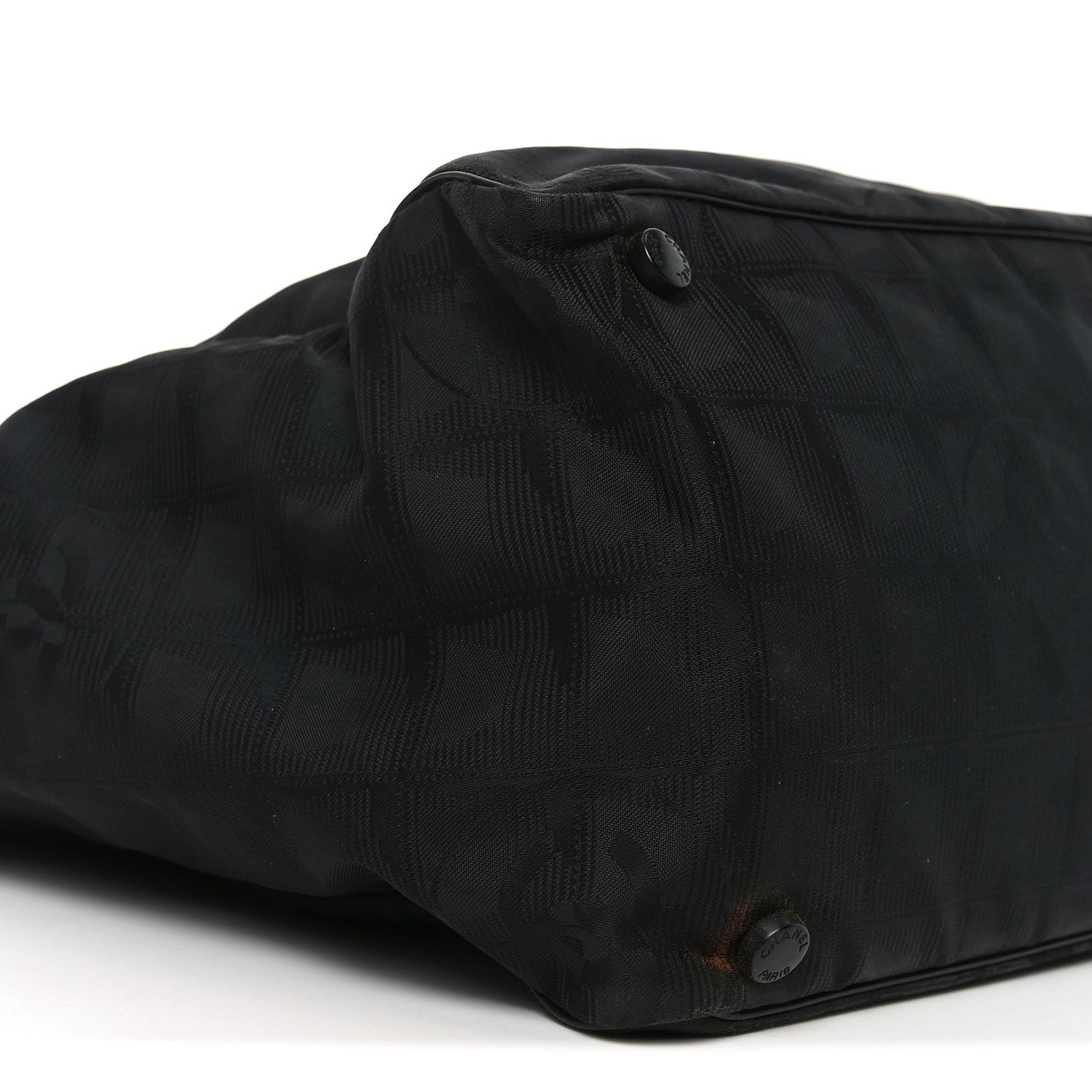 Chanel Nylon Large Travel Tote Black