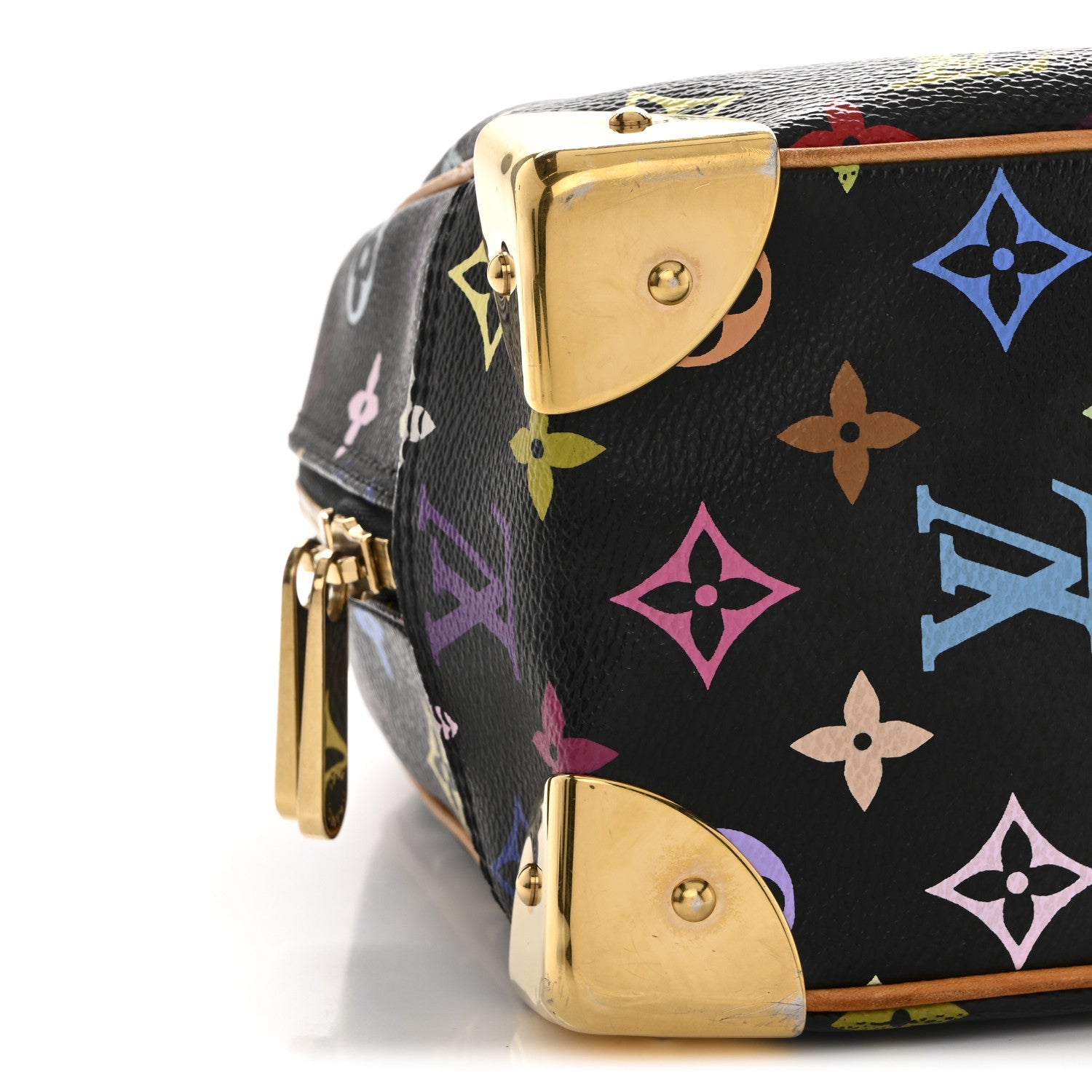 Louis Vuitton Monogram Multicolor Trouville Black