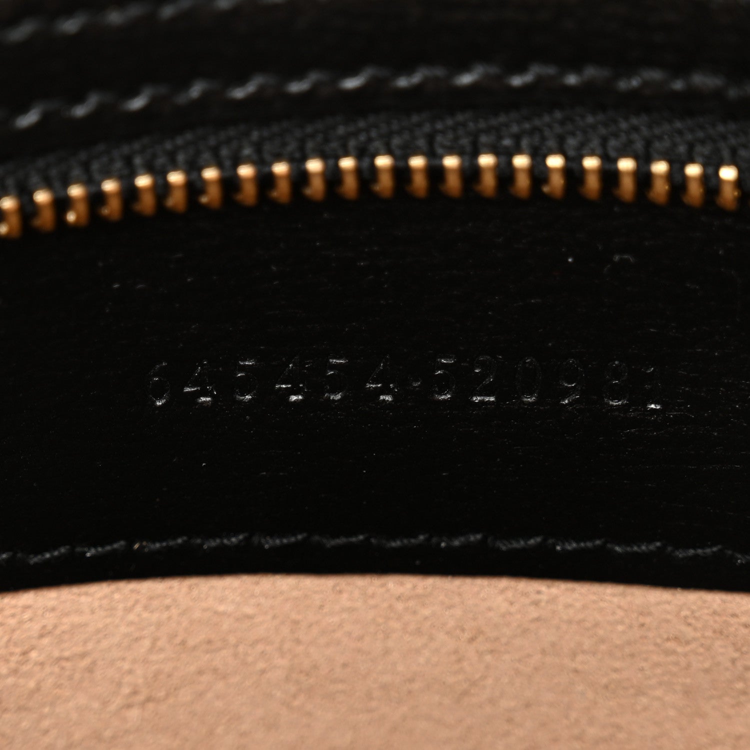 Gucci Textured Calfskin Small Horsebit 1955 Shoulder Bag Black