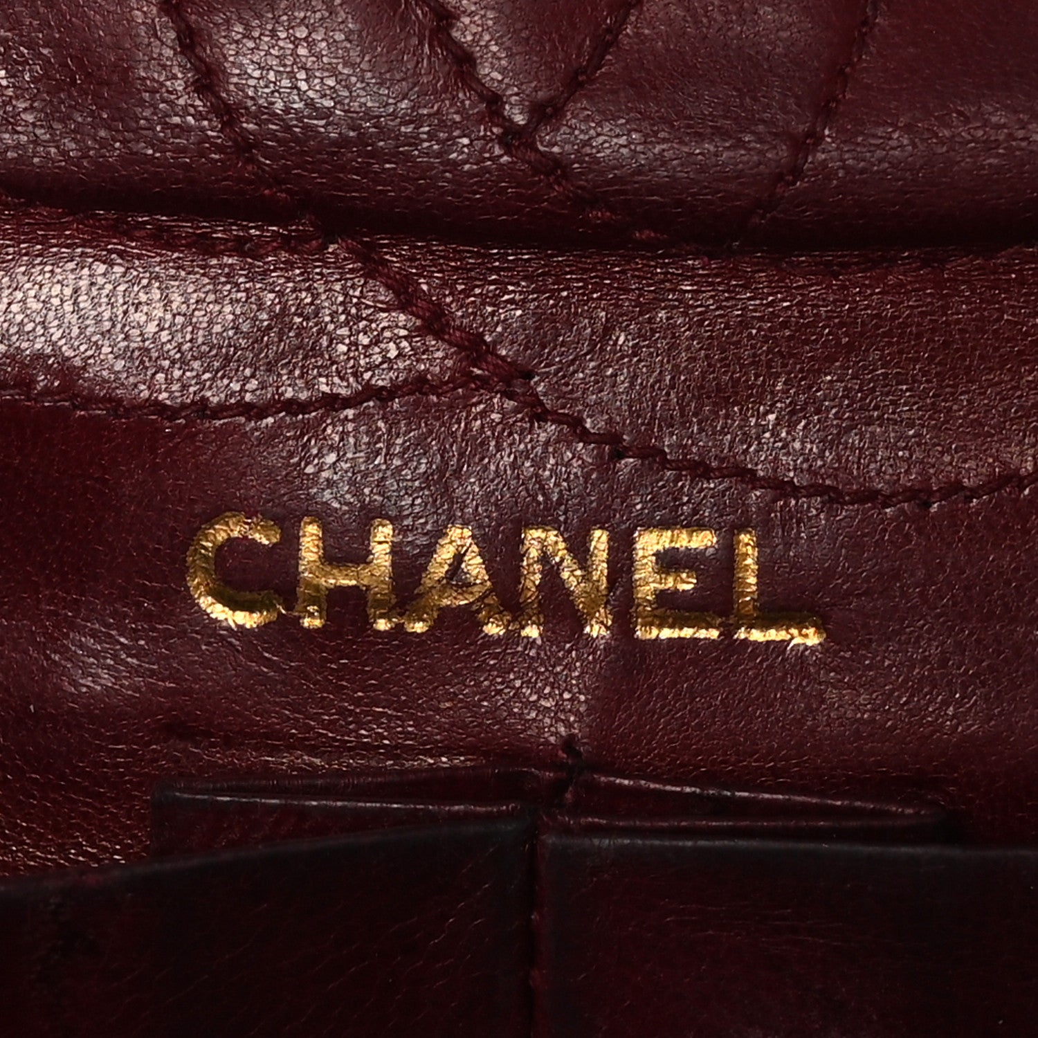 Chanel Lambskin Quilted 2.55 Reissue 224 Flap Brown