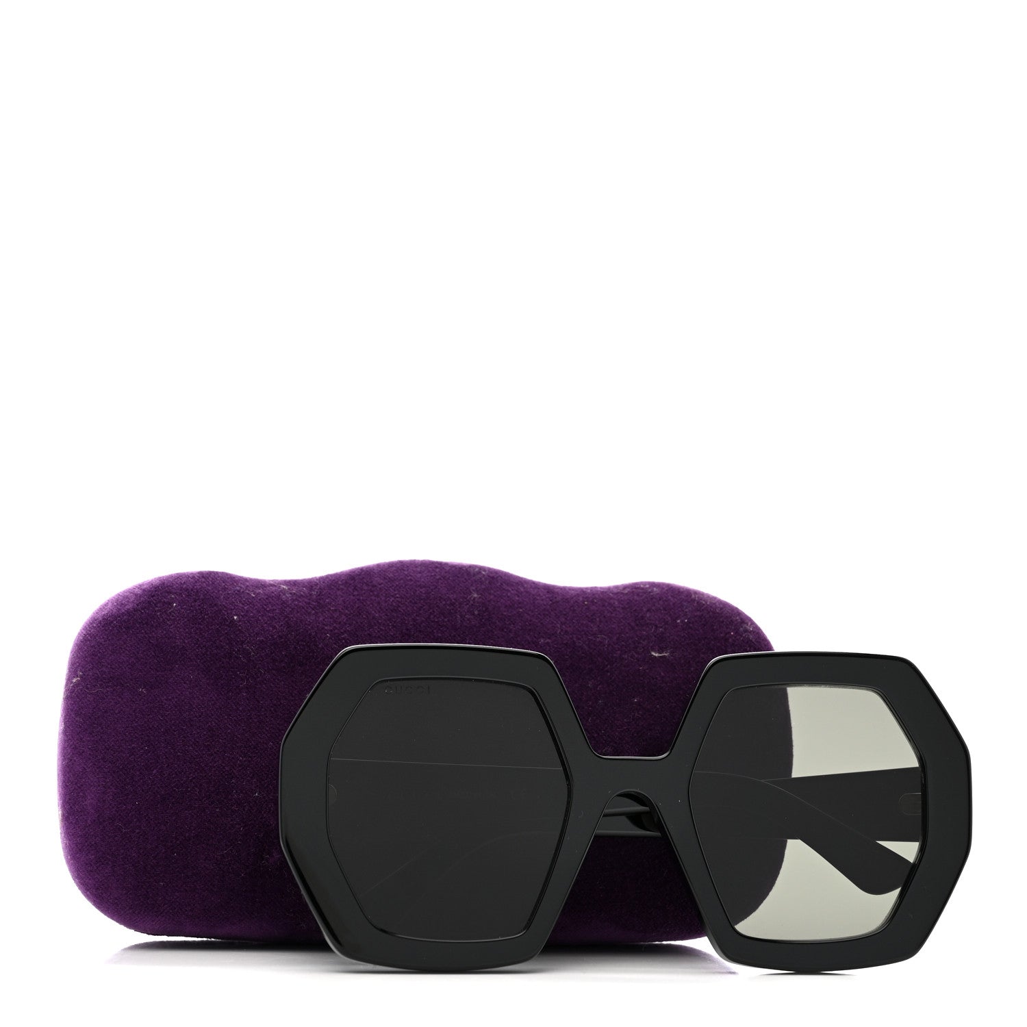 Gucci Acetate Square Sunglasses GG0772S Black