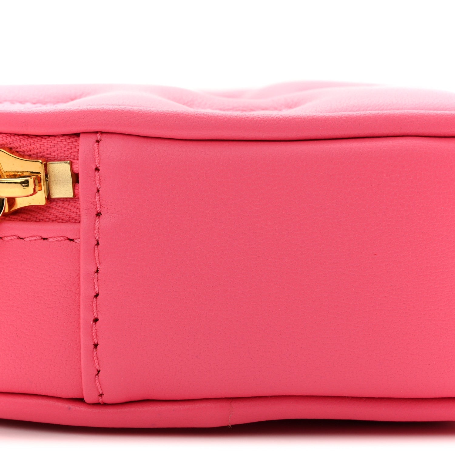 Louis Vuitton Calfskin Embroidered Monogram Pop My Heart Bag Pouch Dragon Fruit Pink