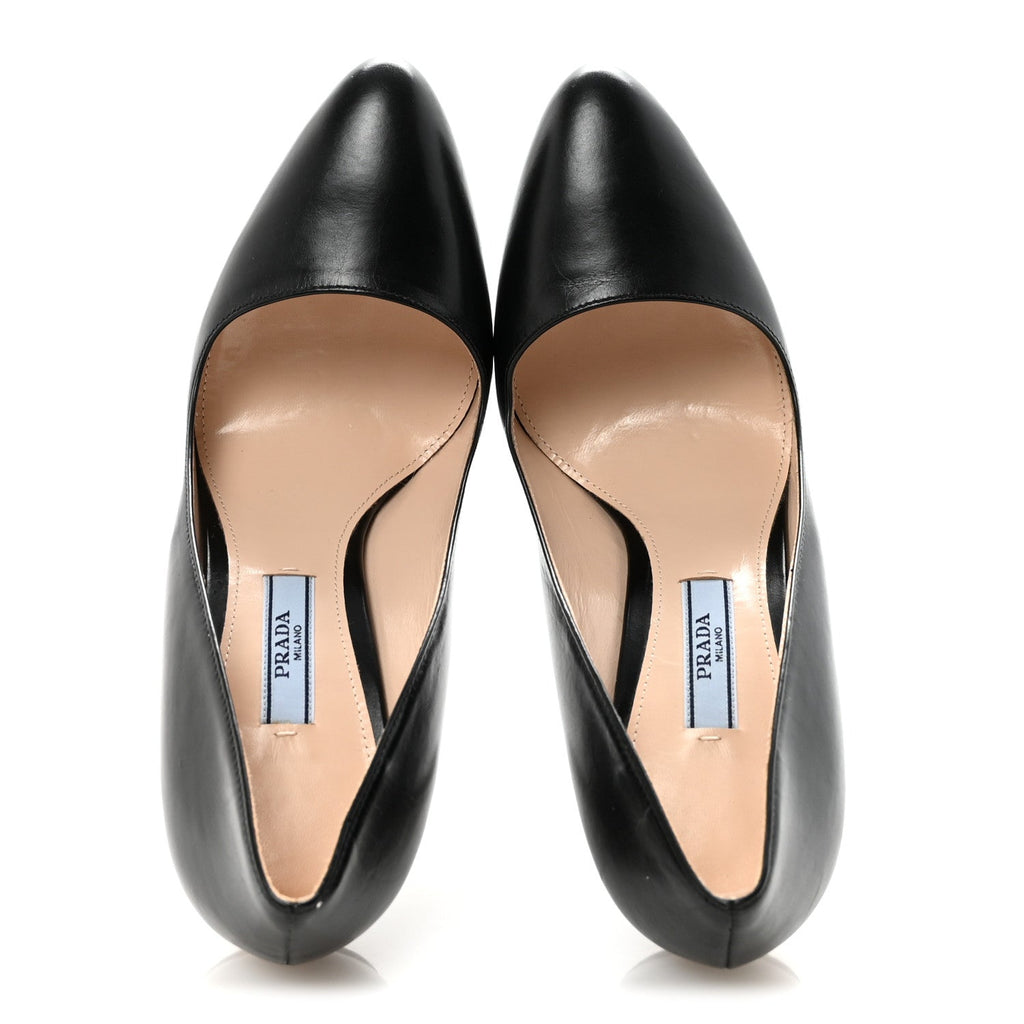 Prada Vitello Pumps 36 Black