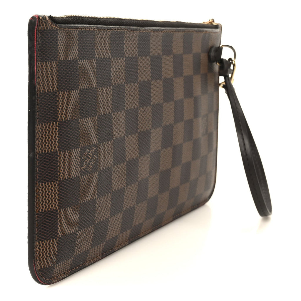 Louis Vuitton Damier Ebene Neverfull MM GM Pochette