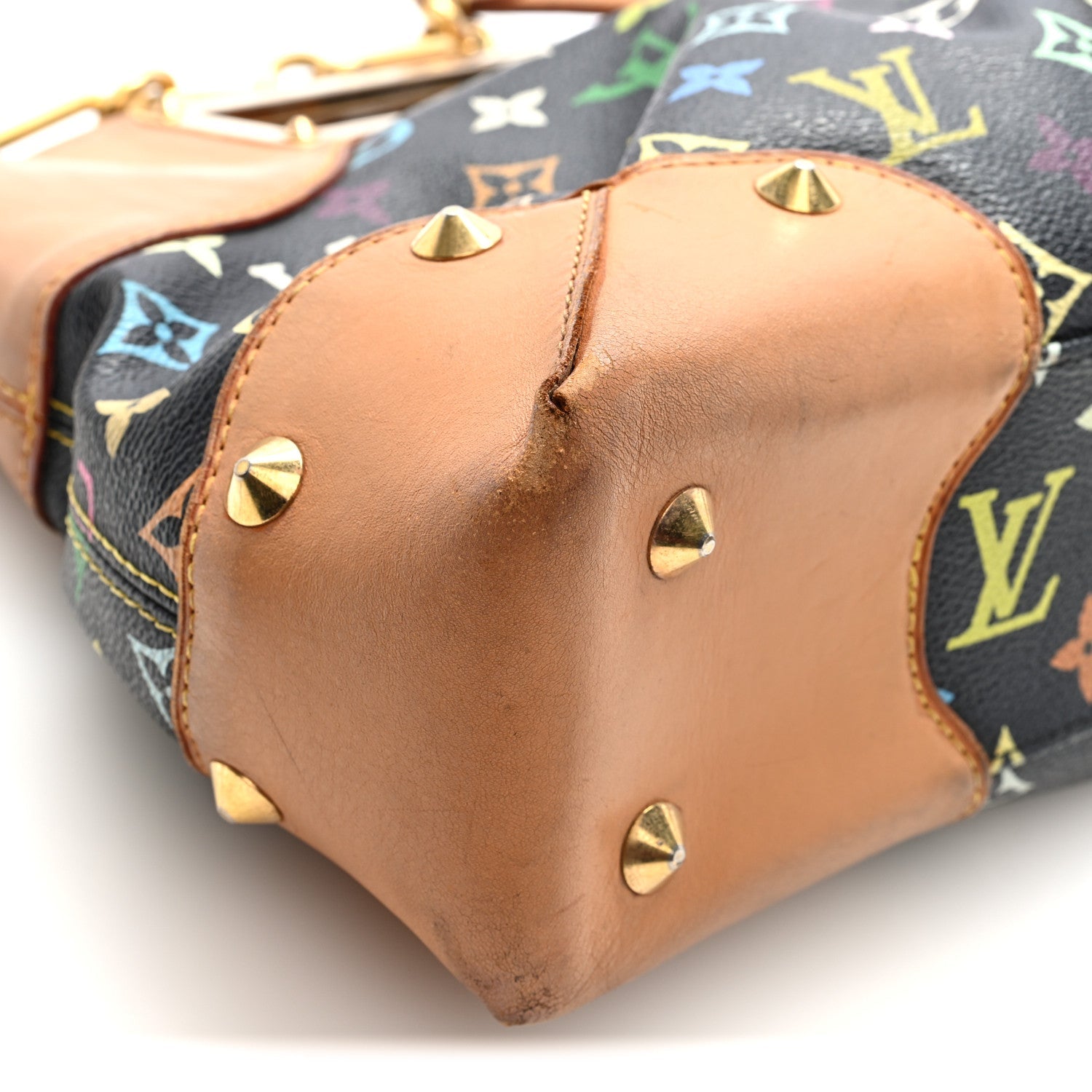 Louis Vuitton Monogram Multicolor Judy MM Black