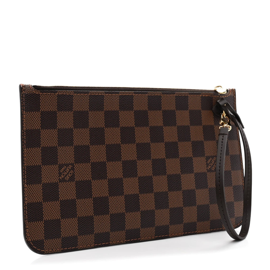 Louis Vuitton Damier Ebene Neverfull MM GM Pochette