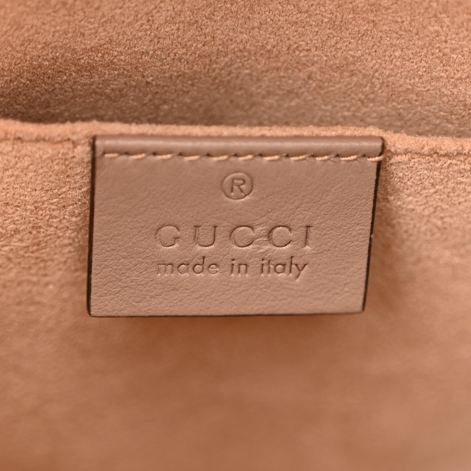 Gucci Calfskin Matelasse GG Marmont Backpack Porcelain Rose