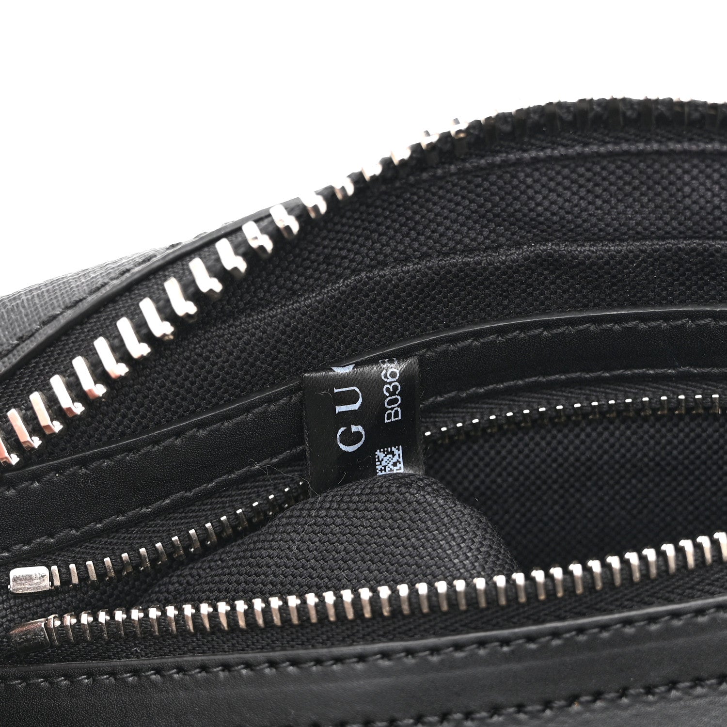Gucci Soft GG Supreme Monogram Web Belt Bag Black Grey