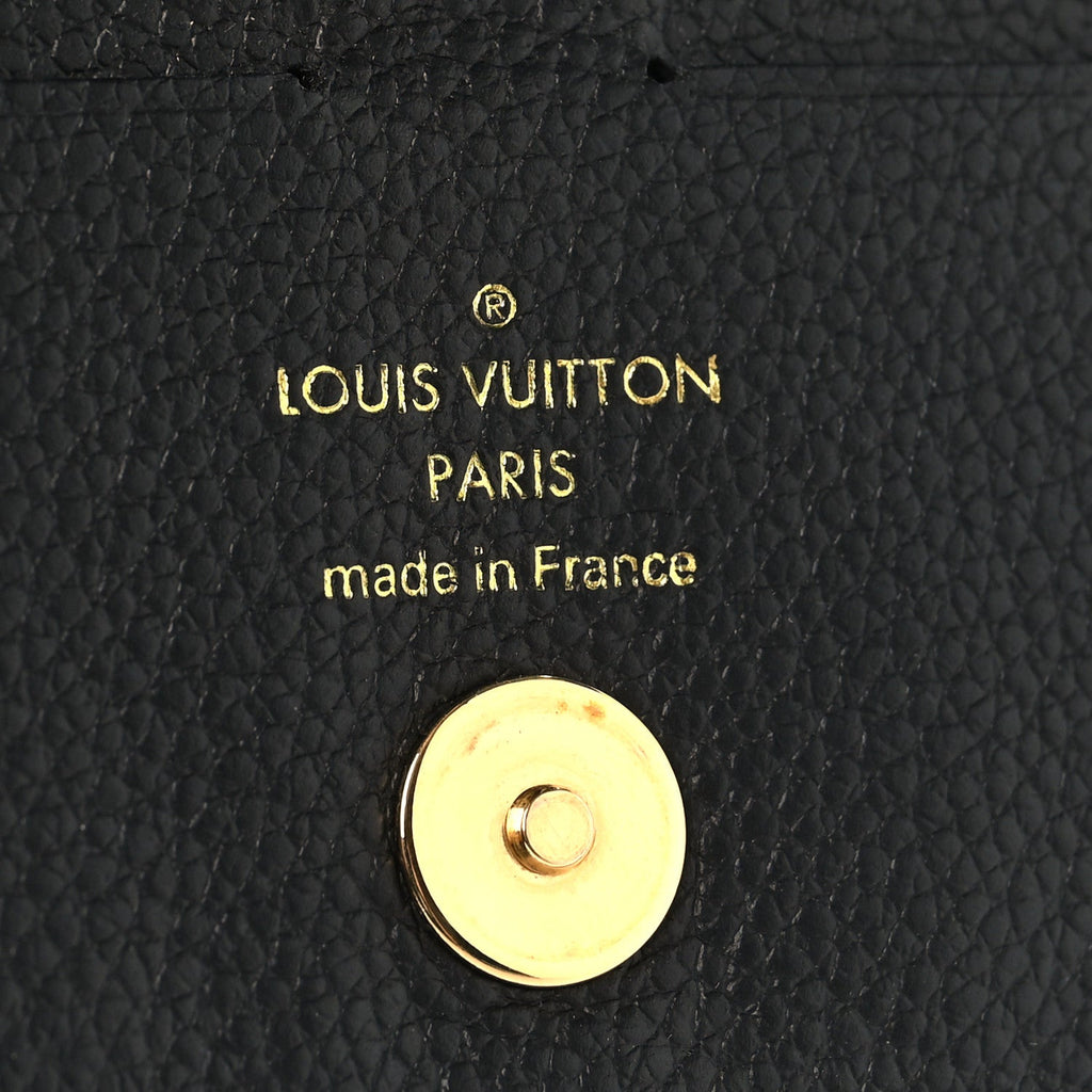 Louis Vuitton Empreinte Adele Wallet Black