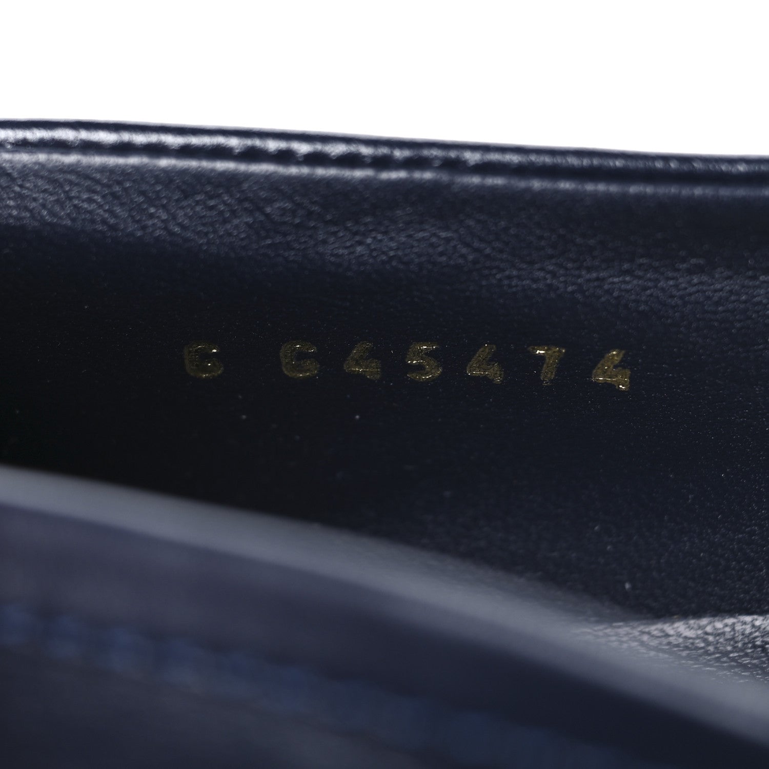 Lambskin Quilted CC Turnlock Loafers 38 Navy