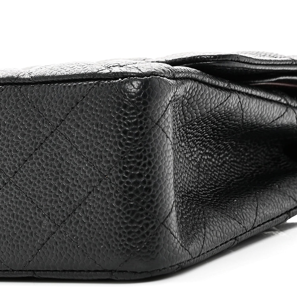 Chanel Caviar Quilted Medium Double Flap Black