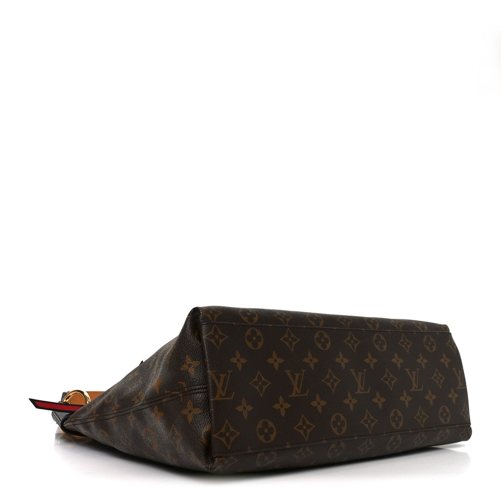 Louis Vuitton Monogram Tuileries Hobo Black