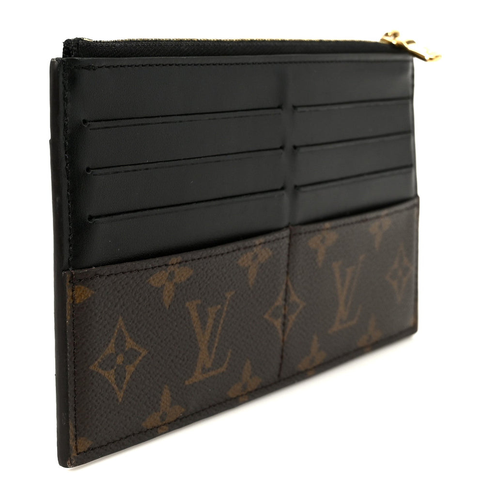 Louis Vuitton Monogram Slim Purse Black