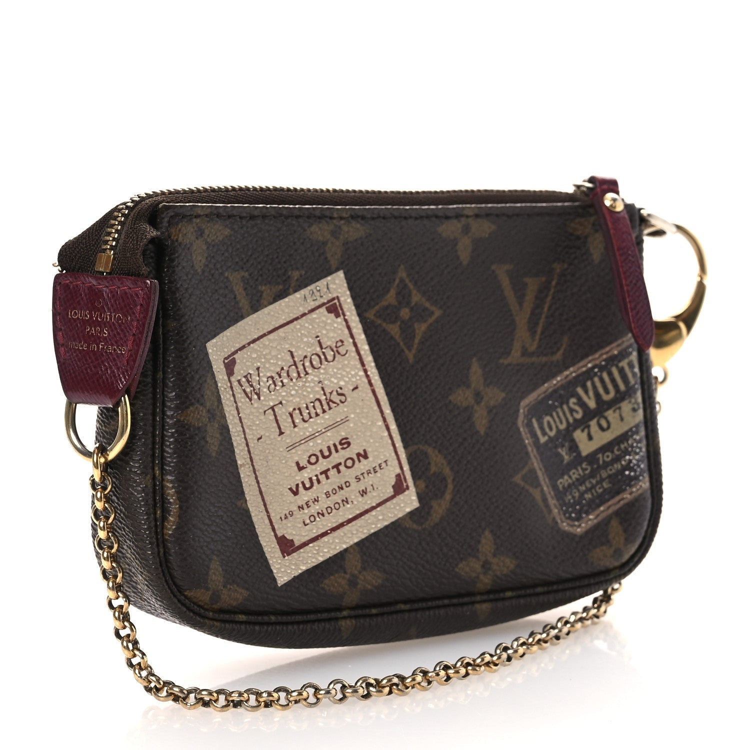 Louis Vuitton Monogram Trunks and Bags Mini Pochette