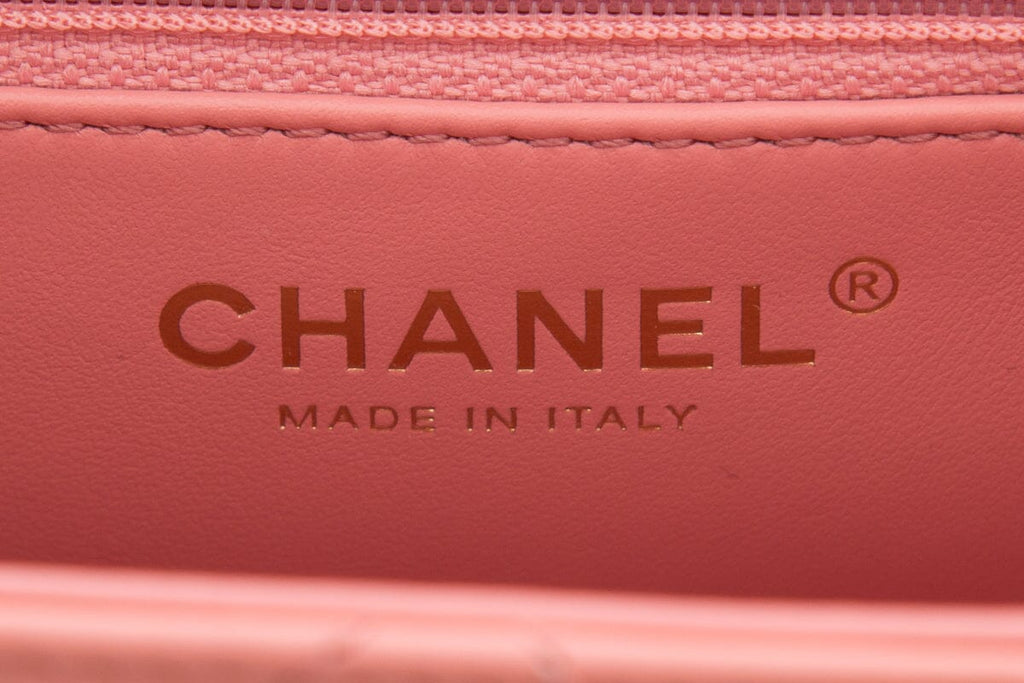 Chanel 2023 Pink Calfskin Small Kelly Shopper