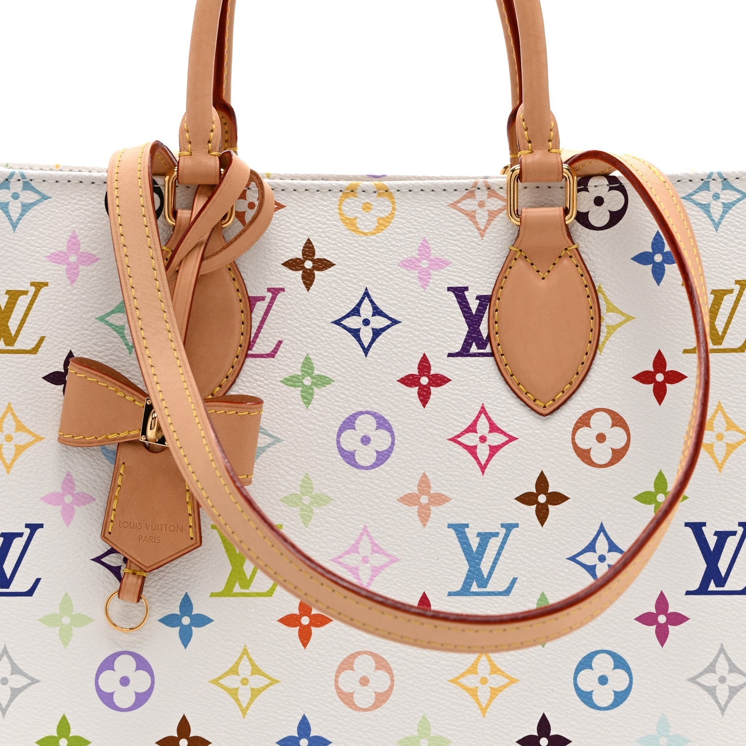 Louis Vuitton LV X TM Monogram Multicolor Onthego MM White
