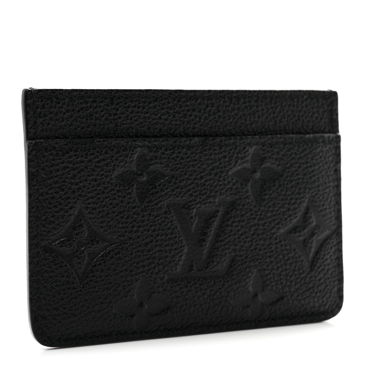 Louis Vuitton Empreinte Card Holder Black