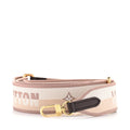 Louis Vuitton Jacquard Speedy Bandouliere 20 Shoulder Strap Beige Brown