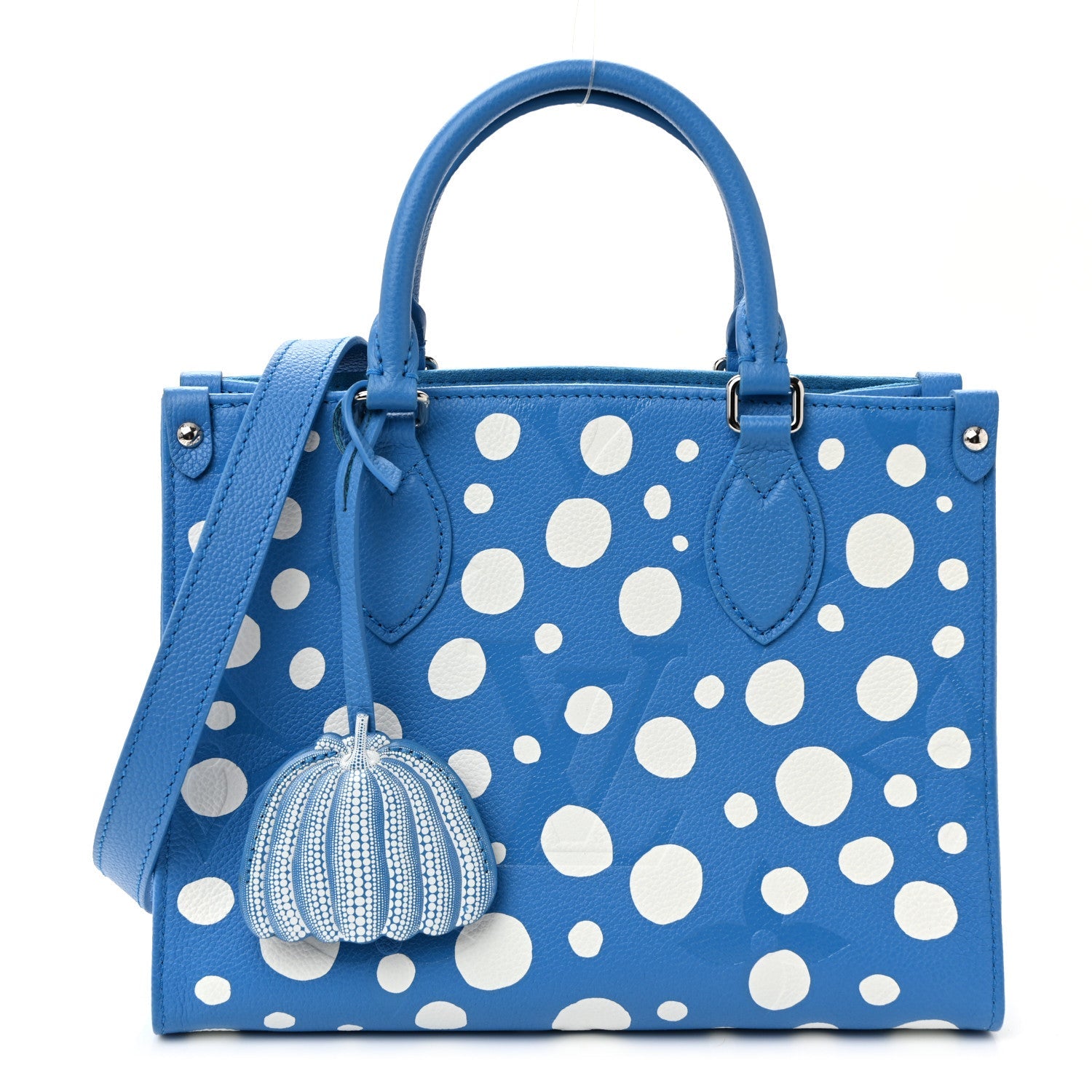 Louis Vuitton LV X YK Empreinte Monogram Giant Onthego PM Blue White