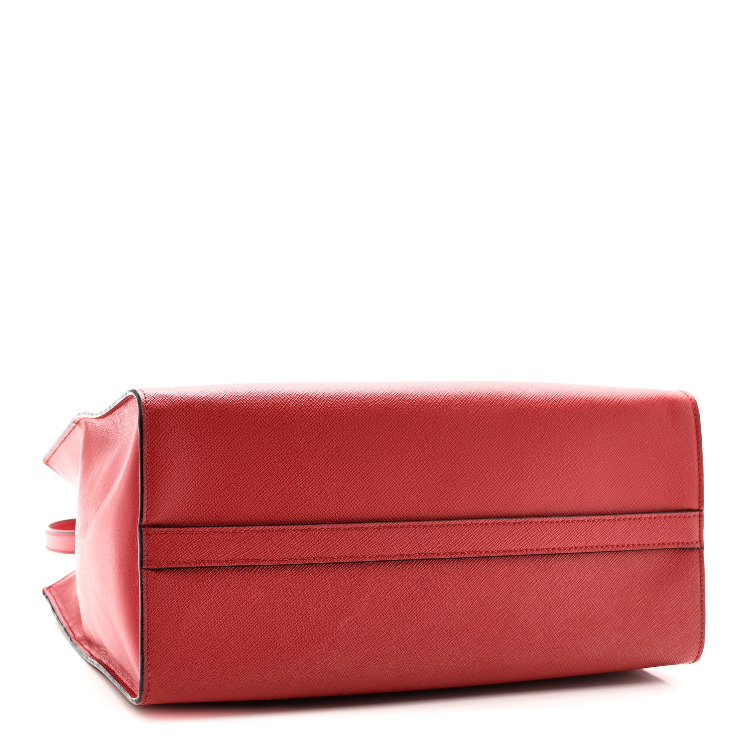 Prada Saffiano Soft Calfskin Large Tote Fuoco